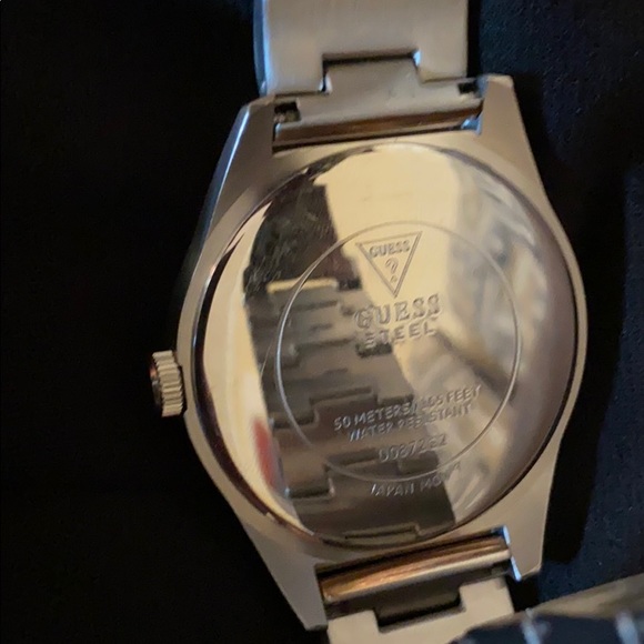 Guess Men’s rose gold and silver watch - Picture 2 of 3